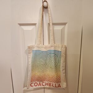 2014 Official Coachella Festival Canvas Tote Bag